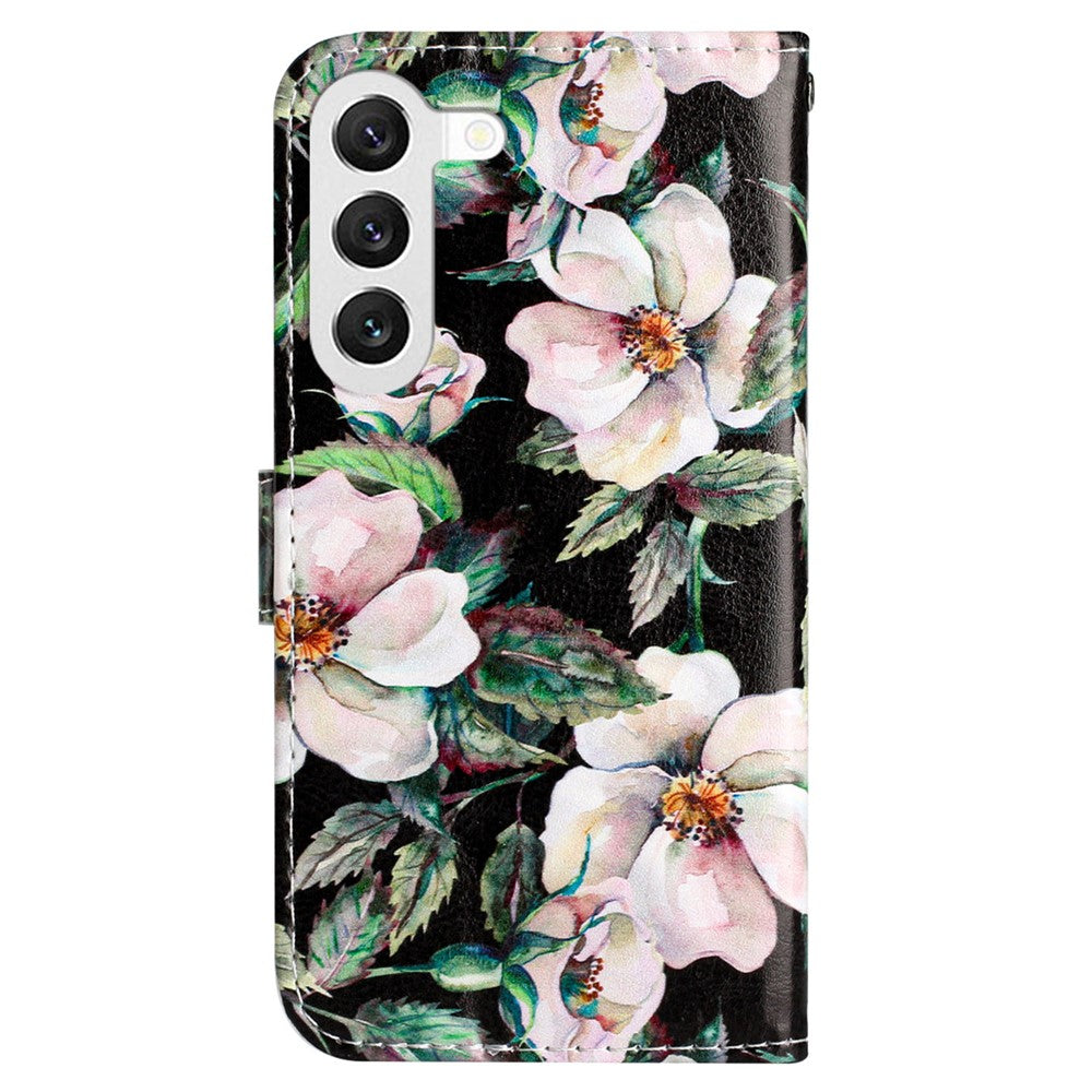 For Samsung Galaxy S24 Case PU Leather Pattern Printing Design Phone Cover