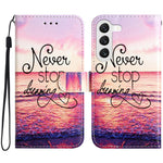 For Samsung Galaxy S24 Case PU Leather Pattern Printing Design Phone Cover
