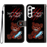 For Samsung Galaxy S24 Case PU Leather Pattern Printing Design Phone Cover