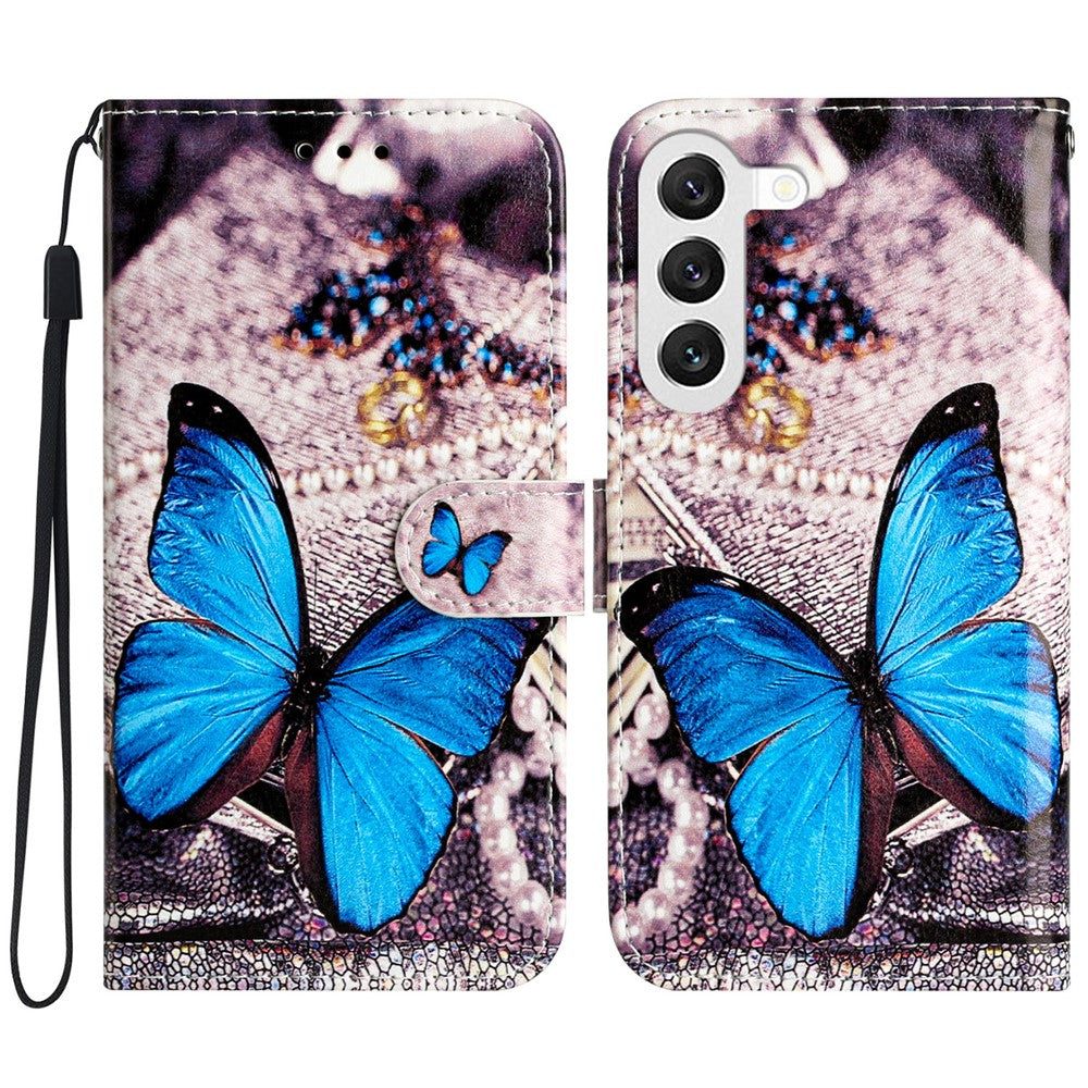 For Samsung Galaxy S24 Case PU Leather Pattern Printing Design Phone Cover