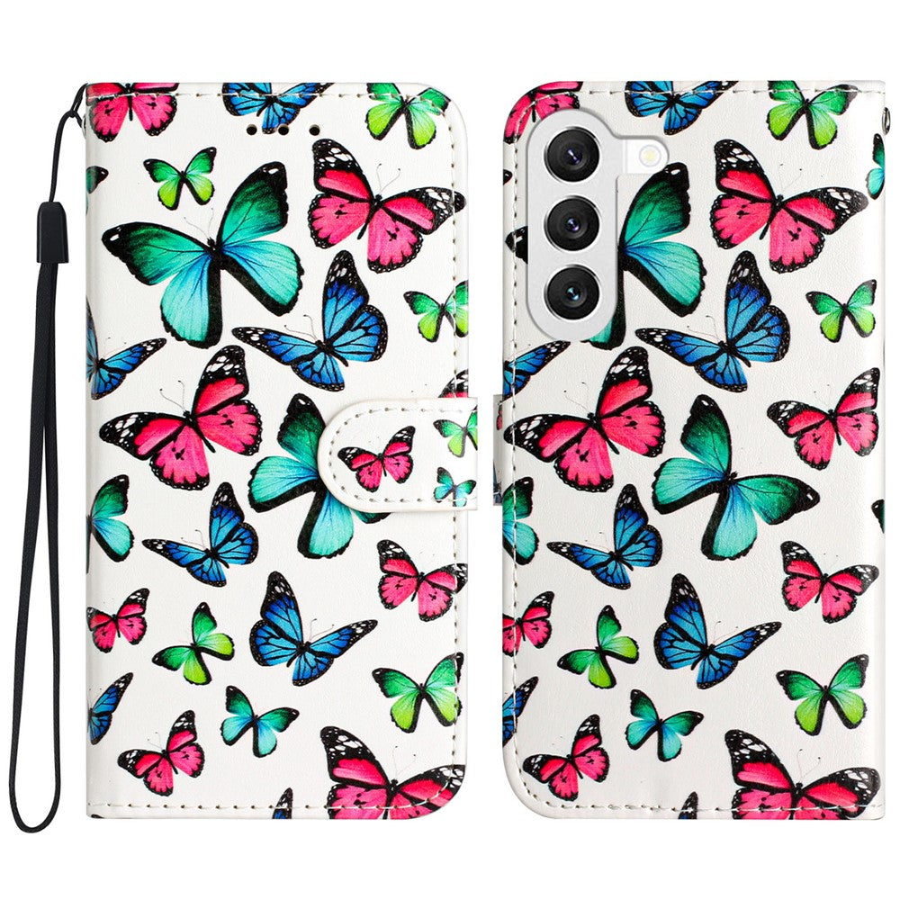 For Samsung Galaxy S24 Case PU Leather Pattern Printing Design Phone Cover