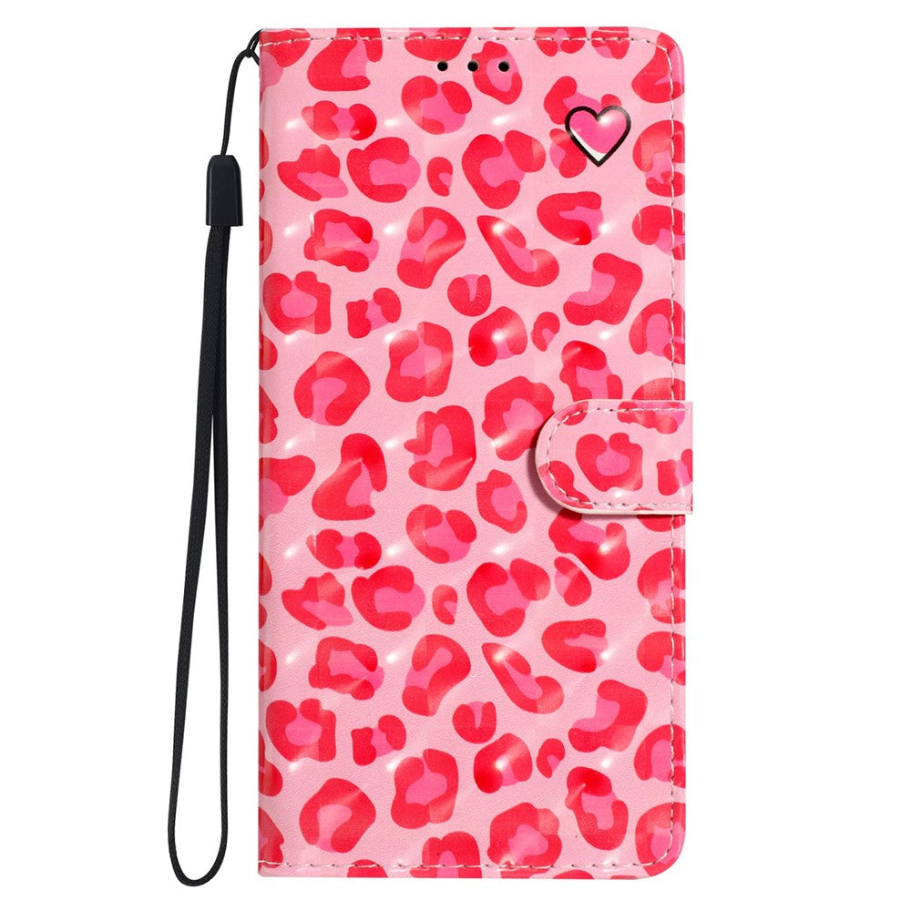 Til Oppo A76 / A36 / A96 4G / Realme 9i 4G etui PU læder 3D mønstret telefoncover