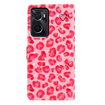 For Oppo A76 / A36 / A96 4G / Realme 9i 4G Case PU Leather 3D Pattern Phone Cover