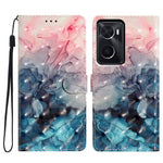 Til Oppo A76 / A36 / A96 4G / Realme 9i 4G etui PU læder 3D mønstret telefoncover