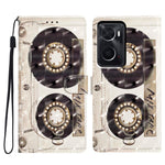 For Oppo A76 / A36 / A96 4G / Realme 9i 4G Case PU Leather 3D Pattern Phone Cover