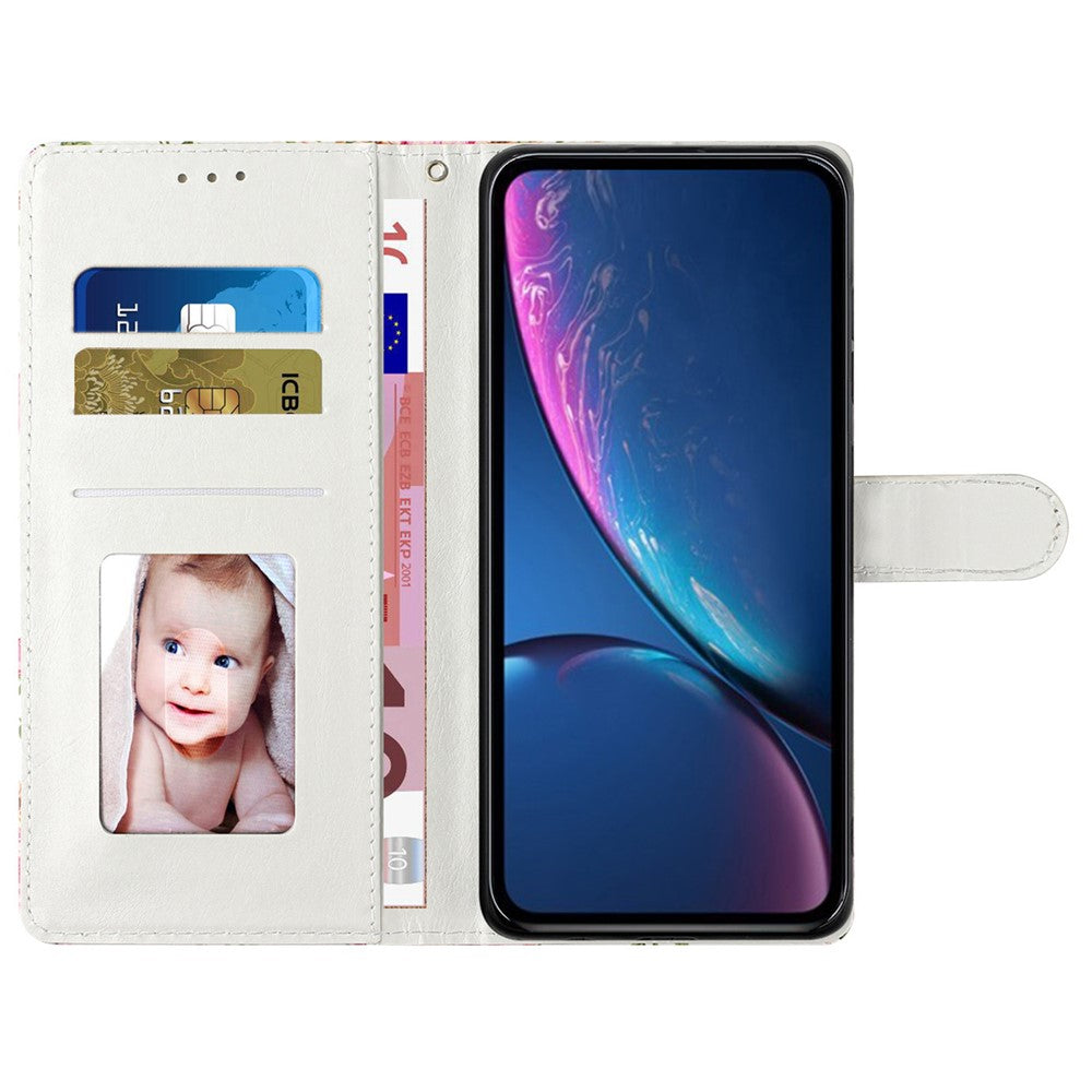 For Oppo A78 4G Case PU Leather Magnetic Closure 3D Pattern Phone Cover