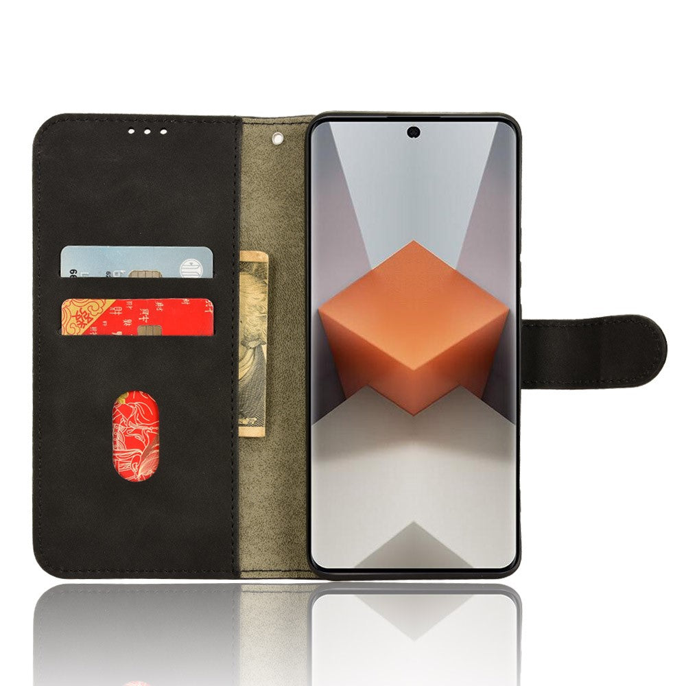 Xiaomi Redmi Note 13 Pro+ 5G-skal i läder med hudkontakt