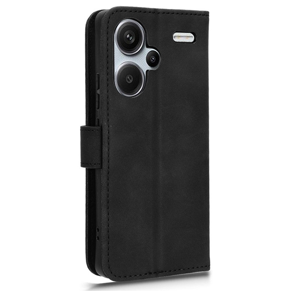 Xiaomi Redmi Note 13 Pro+ 5G-skal i läder med hudkontakt