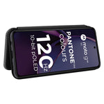 Til Motorola Moto G84 5G Etui Læder Stand Cover med Kortlomme
