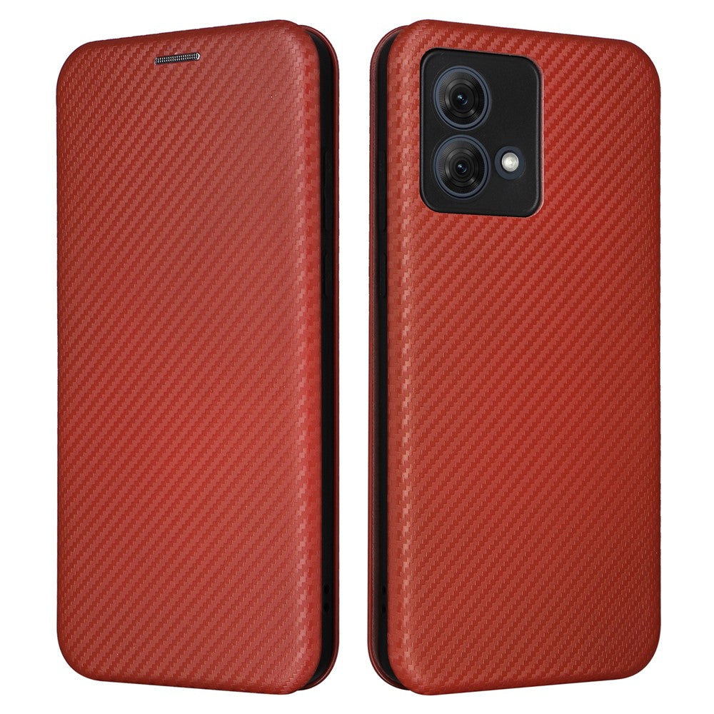 Til Motorola Moto G84 5G Etui Læder Stand Cover med Kortlomme