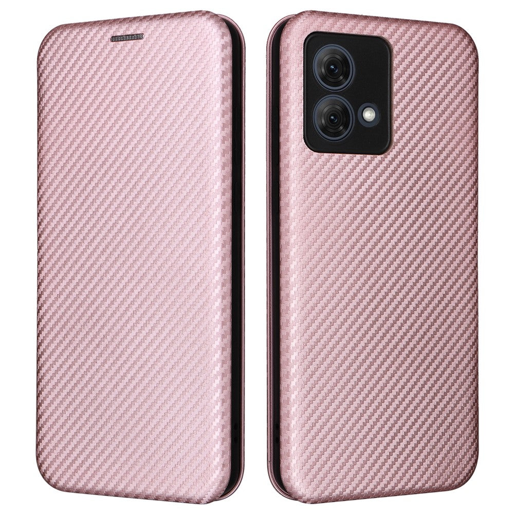 Til Motorola Moto G84 5G Etui Læder Stand Cover med Kortlomme