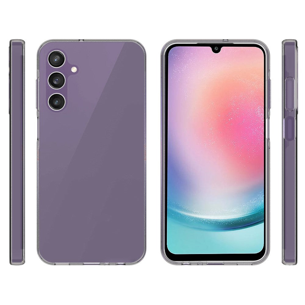 For Samsung Galaxy A25 5G (Global) (161.0 x 76.5 x 8.3mm) Clear Case Watermark-Free Glossy TPU Cover