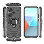 For Xiaomi Redmi Note 13 Pro+ 5G Case Ring Holder Kickstand Phone Back Cover