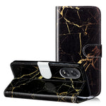 For Oppo A38 4G / A18 4G Case PU Leather Pattern Magnetic Folio Flip Phone Cover