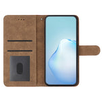 For Oppo A38 4G / A18 4G Case Lines Imprinted PU Leather Wallet Cover