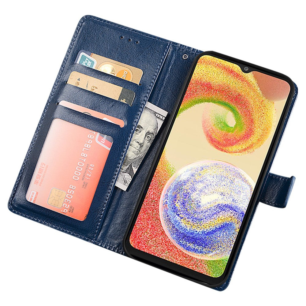 IDEWEI Wallet Phone Case for Samsung Galaxy A05s 4G Case PU Leather Flip Cover