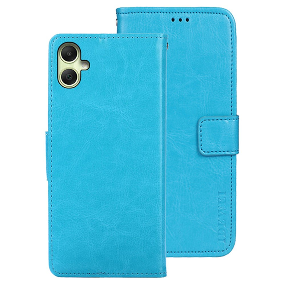 IDEWEI Til Samsung Galaxy A05 4G Cover Crazy Horse Tekstur Læder Telefoncover