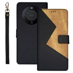 IDEWEI Card Slots Phone Shell for Huawei Mate 60 Case PU Leather Stand Phone Cover