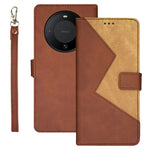 IDEWEI Card Slots Phone Shell for Huawei Mate 60 Case PU Leather Stand Phone Cover