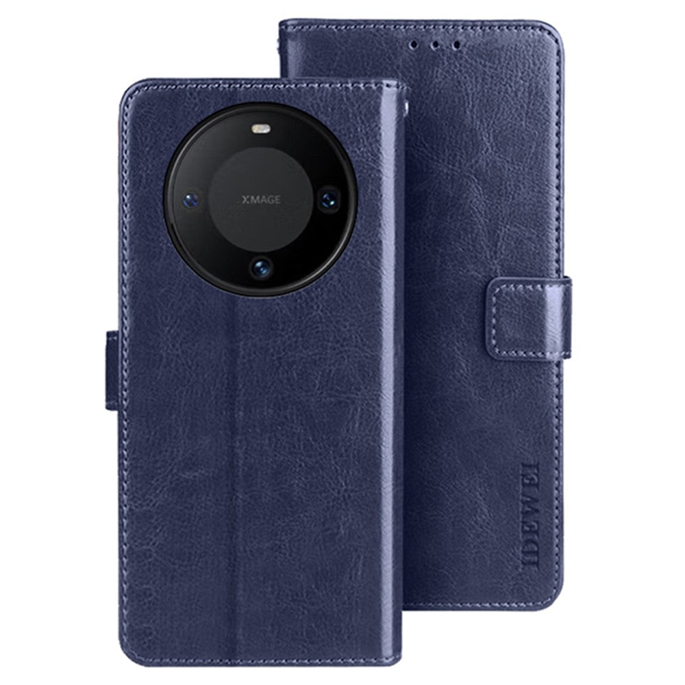 IDEWEI Leather Cover for Huawei Mate 60 Pro Case with Wallet Stand