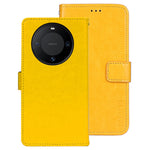 IDEWEI For Huawei Mate 60 Case PU Leather Magnetic Clasp Wallet Cover