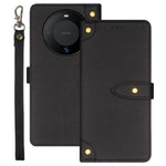 IDEWEI For Huawei Mate 60 Case PU Leather Stand Cover with Card Holder
