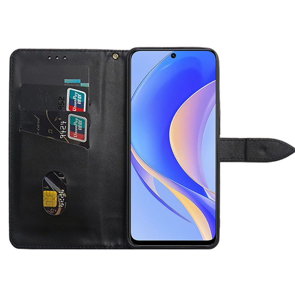 IDEWEI For Huawei Mate 60 Case PU Leather Stand Cover with Card Holder