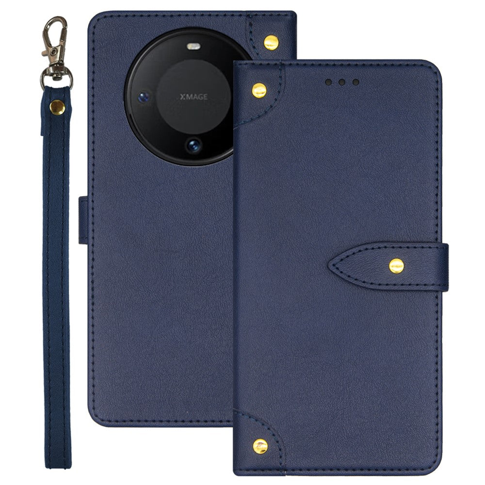 IDEWEI For Huawei Mate 60 Case PU Leather Stand Cover with Card Holder