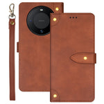 IDEWEI For Huawei Mate 60 Case PU Leather Stand Cover with Card Holder