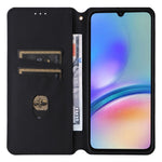 Samsung Galaxy A05s 4G / M14 4G-skal med magnetisk stängning i läderplånbok