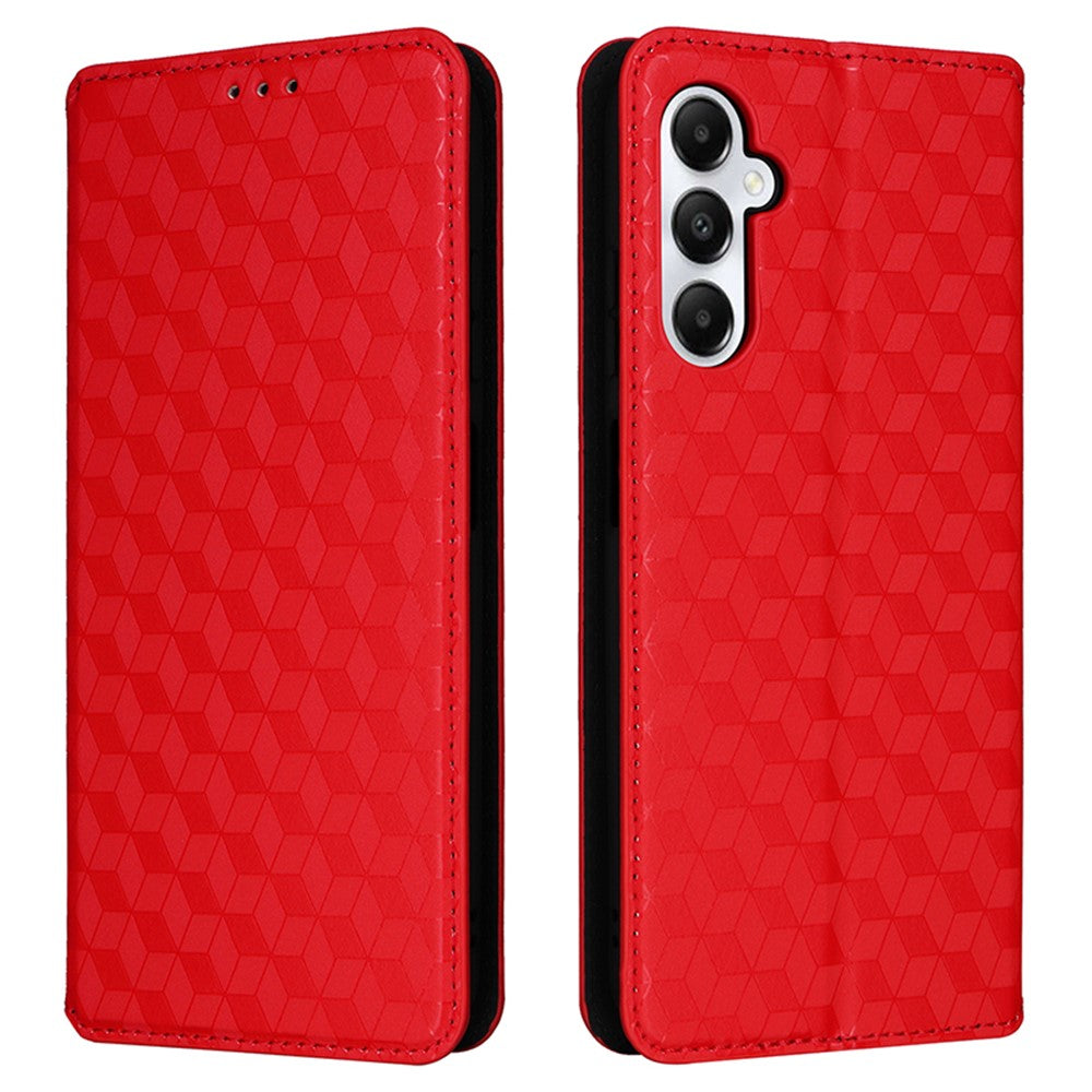 Samsung Galaxy A05s 4G / M14 4G-skal med magnetisk stängning i läderplånbok