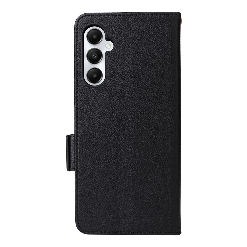 Til Samsung Galaxy A05s 4G / M14 4G Etui Litchi Tekstur Pung Læder Telefon Cover med Rem