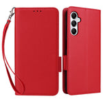Til Samsung Galaxy A05s 4G / M14 4G Etui Litchi Tekstur Pung Læder Telefon Cover med Rem