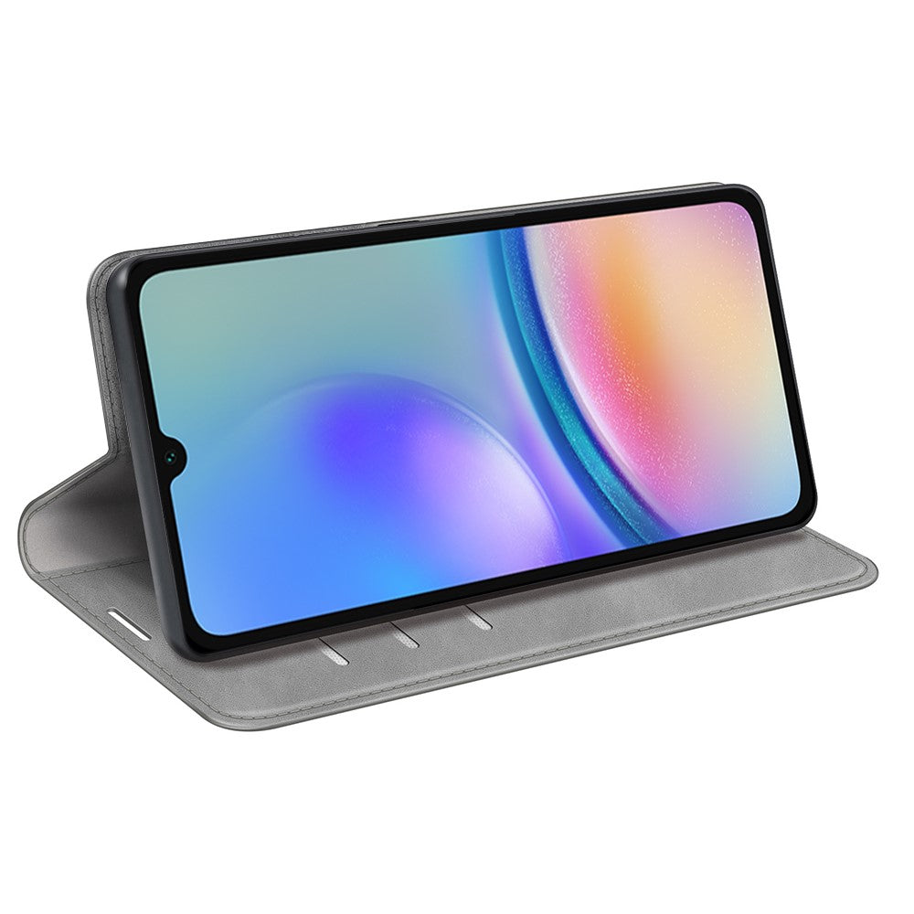 Samsung Galaxy A05s 4G plånboksfodral i PU-läder med mjuk yta