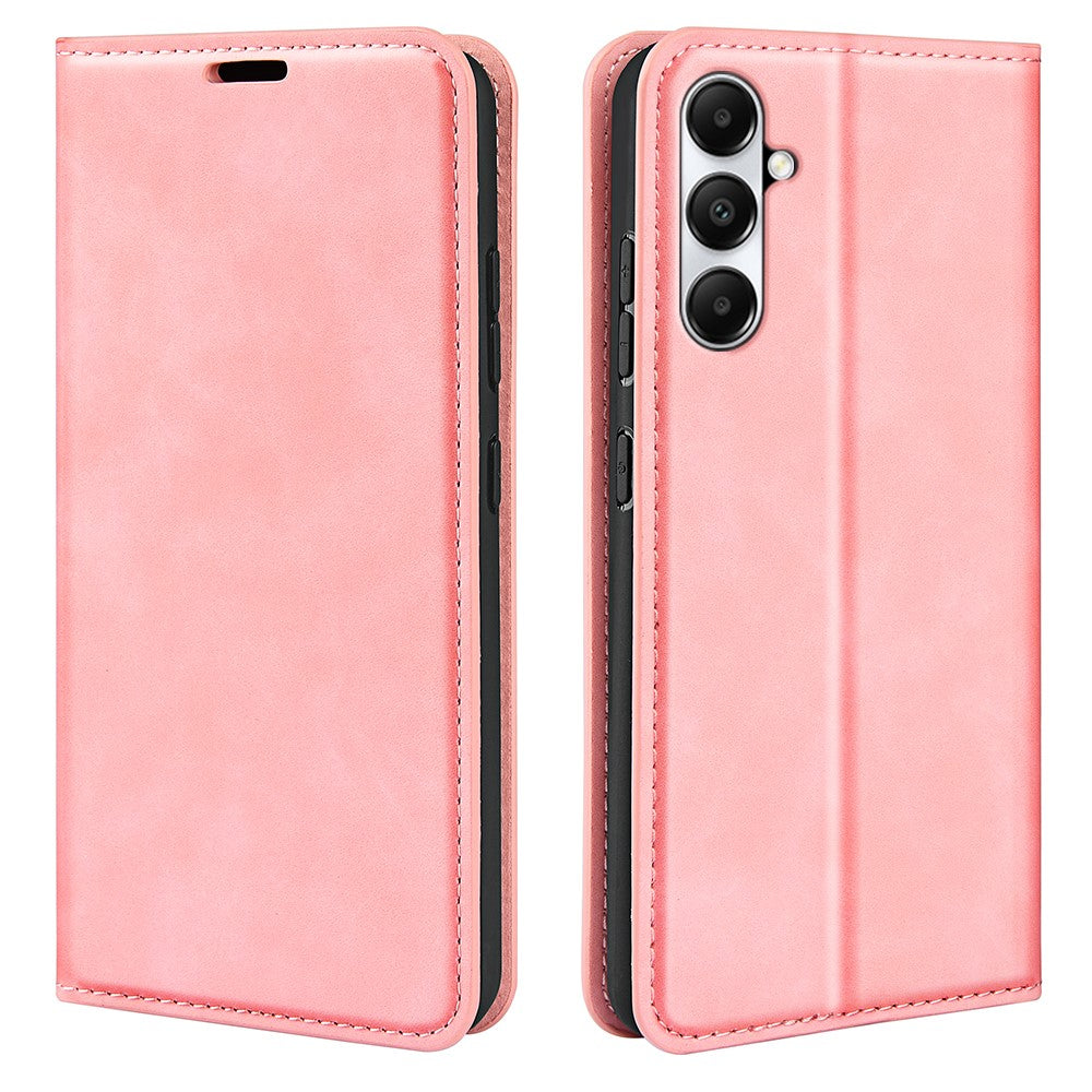 Samsung Galaxy A05s 4G plånboksfodral i PU-läder med mjuk yta