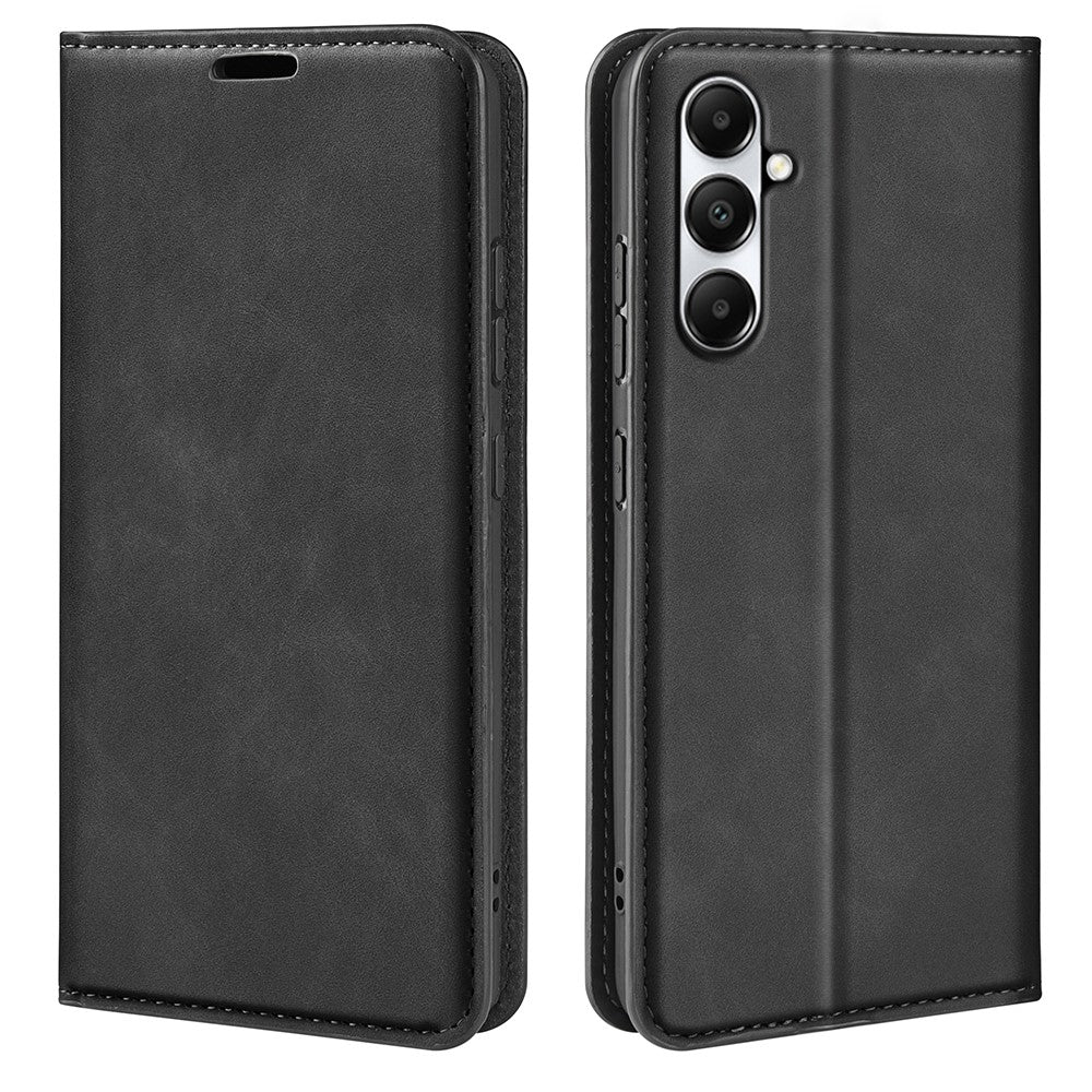 Samsung Galaxy A05s 4G plånboksfodral i PU-läder med mjuk yta