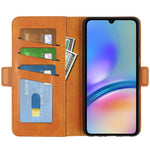For Samsung Galaxy A05s 4G Case Drop Protection Leather Wallet Stand Phone Cover