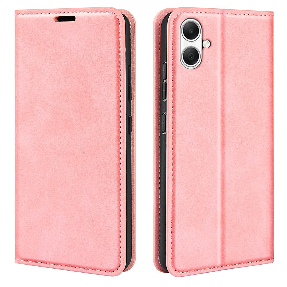 For Samsung Galaxy A05 4G Case PU Leather Phone Wallet Skin-touch Flip Cover