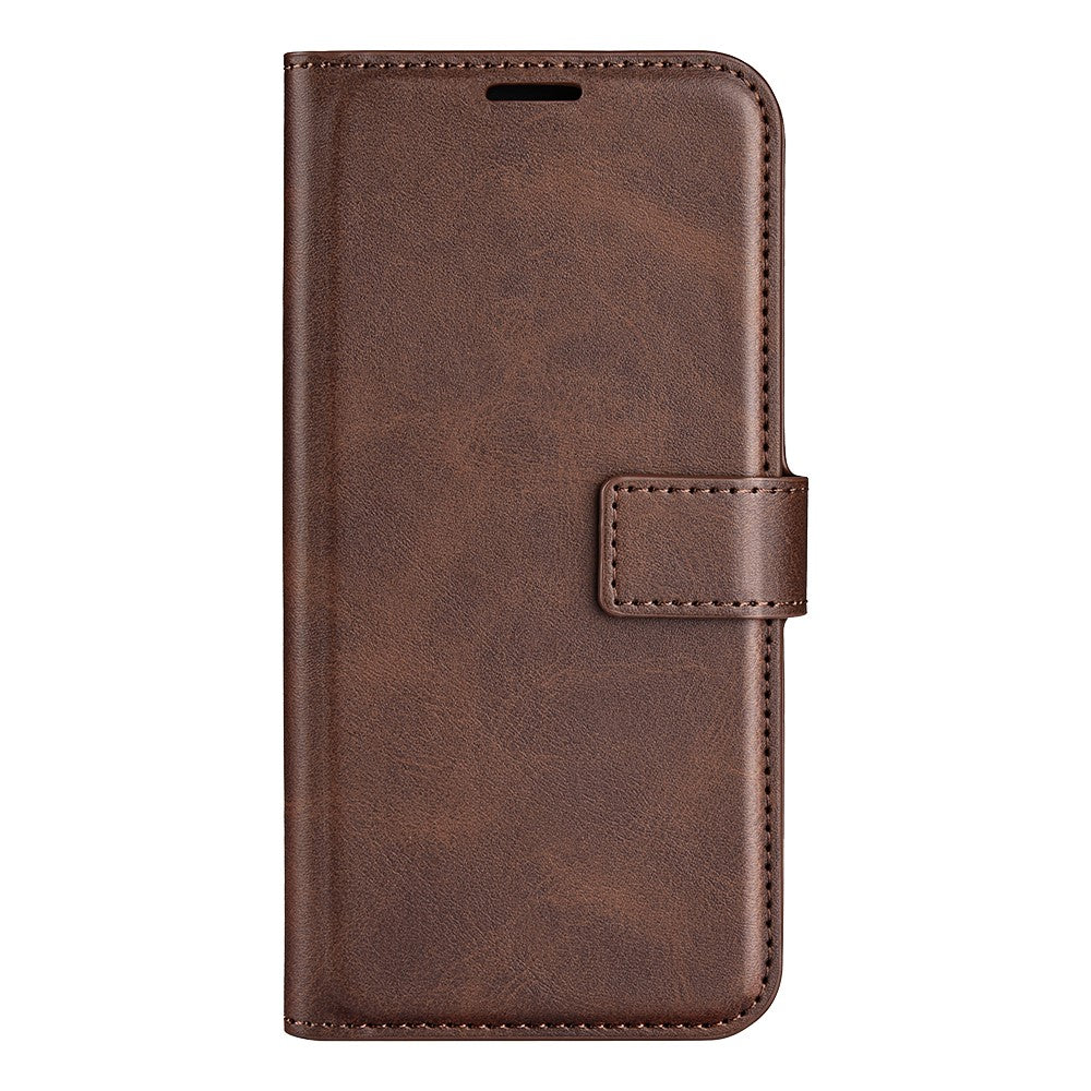 For Samsung Galaxy A05 4G Case Calf Texture PU Leather Phone Wallet Cover