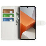 For Xiaomi Redmi Note 13 Pro+ 5G Case Litchi Texture Wallet Stand Leather Phone Shell