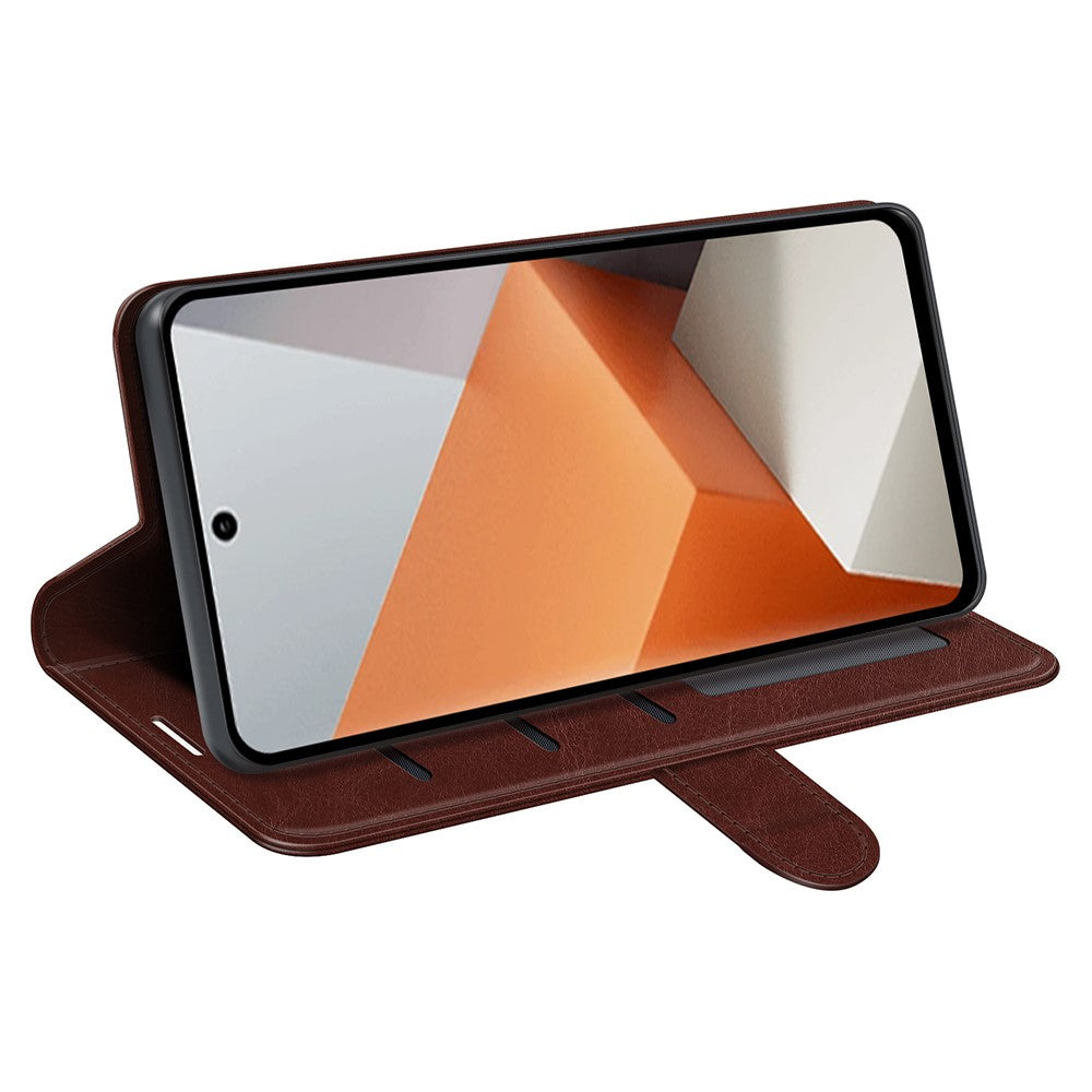 Xiaomi Redmi Note 13 Pro+ 5G-skal PU-läder med magnetisk spänne