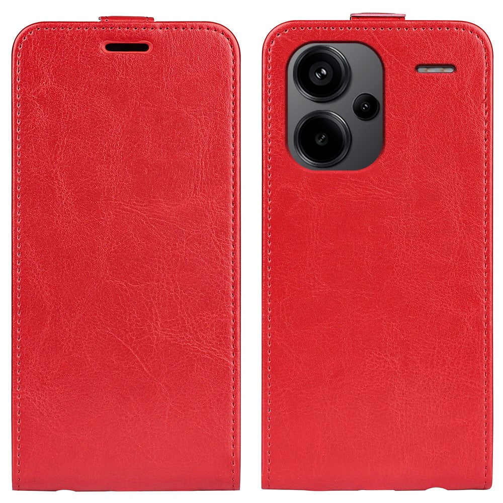 For Xiaomi Redmi Note 13 Pro+ 5G Case Crazy Horse Texture Card Holder Leather Phone Cover