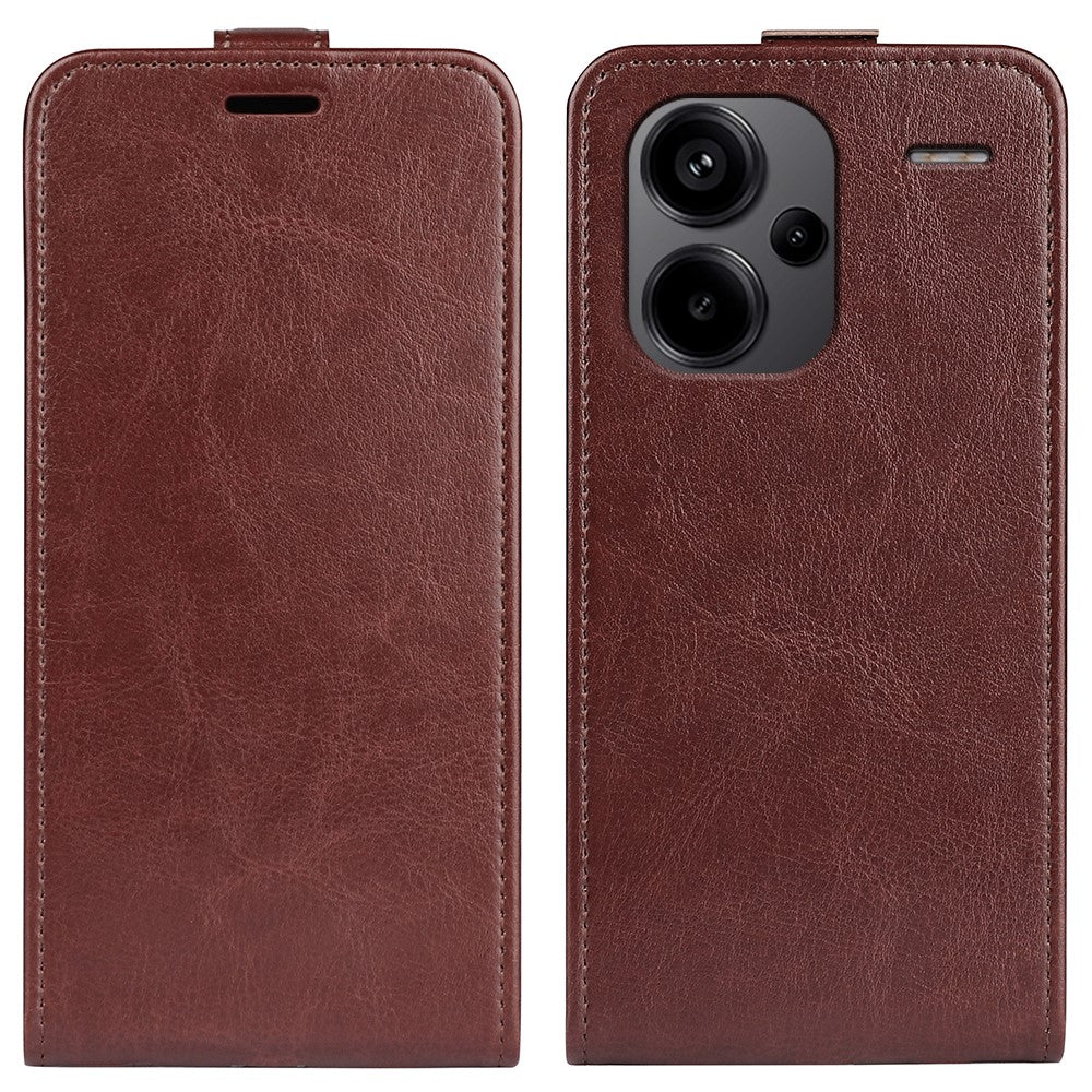 For Xiaomi Redmi Note 13 Pro+ 5G Case Crazy Horse Texture Card Holder Leather Phone Cover