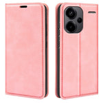 For Xiaomi Redmi Note 13 Pro+ 5G Case PU Leather Skin-touch Phone Wallet Cover