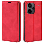 For Xiaomi Redmi Note 13 Pro+ 5G Case PU Leather Skin-touch Phone Wallet Cover