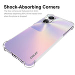 ENKAY HAT PRINCE TPU-cover til Honor Play 40 / 40C 5G, støddæmpende mobilcover med skærmfilm