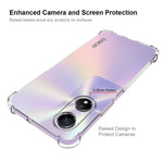 ENKAY HAT PRINCE TPU-cover til Honor Play 40 / 40C 5G, støddæmpende mobilcover med skærmfilm