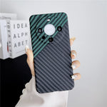 For Huawei Mate 60 Pro Case Hard PC Carbon Fiber Texture Mobile Phone Cover