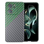 Xiaomi 13T / 13T Pro-skal, skarvningsfärgad, kolfiberstruktur, PC-mobilskal
