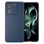 Xiaomi 13T / 13T Pro-skal, skarvningsfärgad, kolfiberstruktur, PC-mobilskal